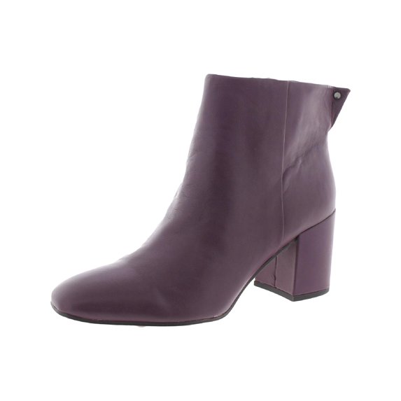 Franco Sarto Womens Tina Leather Square Toe Booties
