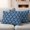 Blue, variant on Black Boho Outdoor Waterproof Pillow Covers, Modern Tribal Aztec Abstract Geometric Decorative Square Throw Pillowcase Sofa Cushion Sham for Patio/Couch/Chair, 18"x18" 2 Pack