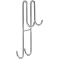 thumbnail image 1 of unbranded Gancho Para Toalla De Ducha De Metal Doble Cara Color Plateado Con Sin Perforaciones, 1 of 8