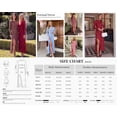 thumbnail image 5 of PRETTYGARDEN Women's Formal Maxi Floral Dresses with Slit Long Sleeve Ruffle Hem, Elegant Outfit for Wedding Guest & Cocktail Party, Bodycon Crewneck Mesh Dresses, Fall Fashion, 5 of 8