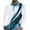 Sky Blue-1, variant on Men's Shirt Long Sleeve Quarter Button Lapel Collar Print Pullover Loungewear Pink-1 M