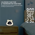 thumbnail image 4 of Toystoory Cat Wake-Up Termómetro Lámpara de reloj de noche con luz LED Decoración del hogar No.2 Toystoory HA026006-02, 4 of 6