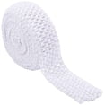 thumbnail image 5 of 5.5 Yards Elastic Crochet Headband Ribbon Crochet Stretch Trim Fabric for Hair Accessories Tube Top White, 5 of 9