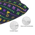 thumbnail image 3 of Balery Mardi Gras Strings of Beads Funda de Cojín Estampada, Regalos para Mujeres, Regalos de Amor para Ella, Regalos para Novia o Esposa, Funda de Almohada-14"x20", 3 of 6