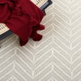 thumbnail image 6 of SAFAVIEH Marbella Zowie Zig-Zag Area Rug, Ivory/Beige, 8' x 10', 6 of 10