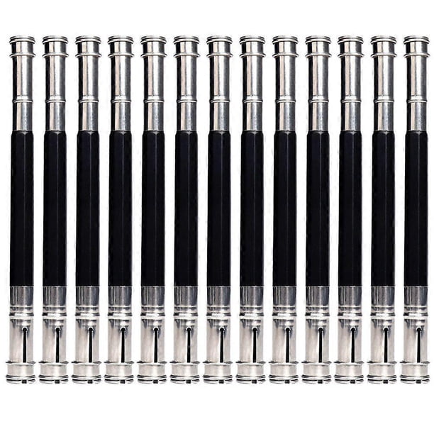 13Pcs Dual Tip Pencil Extenders Dual-tip Pen Extenders Art Pencil Extenders Reusable Pen Extender