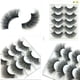 thumbnail image 2 of False Eyelashes Clusters Natural Strip Lashes Adhesive Reusable Natural Volume Luxury Makeup 5Pair 3D False Lashes Strip Eyelashes Long Natural Party(Buy 2 save 10%）, 2 of 7