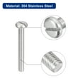thumbnail image 4 of 304 Stainless Steel Machine Screws, 10 Pack M5x40mm Slotted Drive Pan Head Screw Bolts, 4 of 5