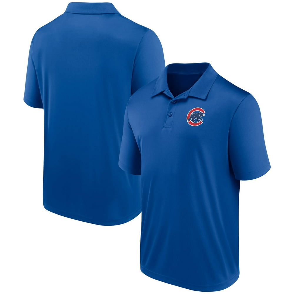 Chicago Cubs Fanatics Branded Primary Logo Polo Shirt - Royal - Walmart ...