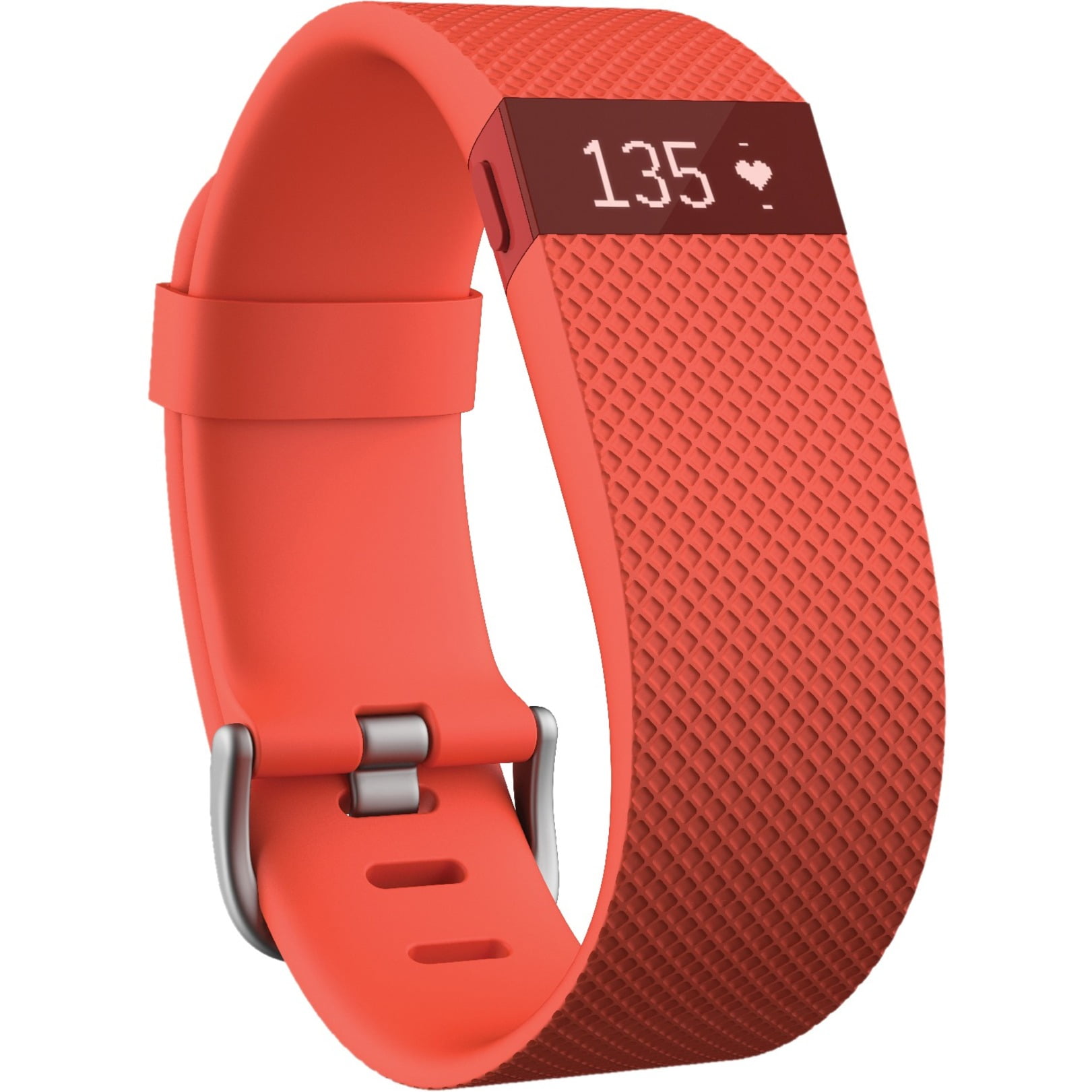 Fitbit Charge HR Fb405p Heart Rate Activity & Sleep Monitor Small Wristband Plum for sale online 