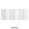 thumbnail image 6 of Red Lantern 3 ft. Short Double Cross Shoji Screen - White - 6 Panels, 6 of 6