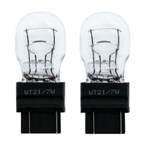WT21/7W Rear Brake Tail Turn Signal Lights Halogen Automotive Bulb 2 Pack