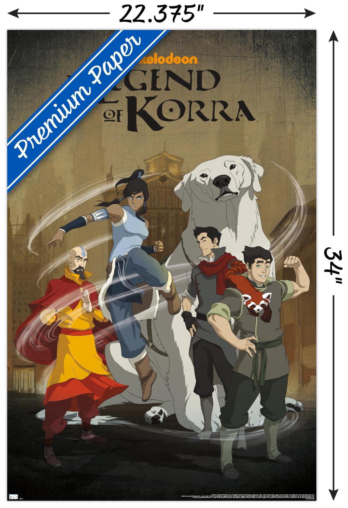 Avatar: The Legend of Korra - Group Wall Poster, 22.375" x 34"