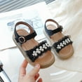thumbnail image 3 of JTieacloth Summer Pearl Water Sandals For Girls Cute Soft Bottom For Children And Babies Sandals Summer Dresses Shoes,Sizes 22 Little Kid(1.5-2 Years), 3 of 7