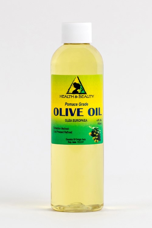 Plant Guru 100% Pure Olive Oil Pomace – 2 Oz, Refined Carrier Oil For Skin, Hair, Face, Massage