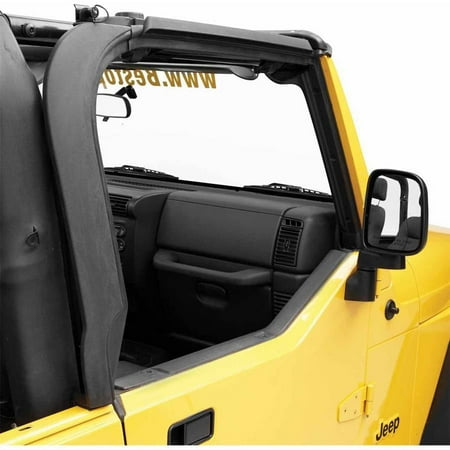 Bestop Door Sill - Bestop Inc. 55012-01 Bes55012-01 97-06 Jeep Wrangler Set Of 2 Door Surrounds Set-Black