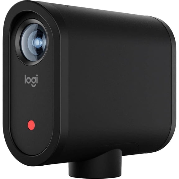 Logitech - Mevo Start Live Streaming HD Action Camera - Black
