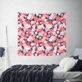 thumbnail image 3 of Bingfone Polyester Fabric Tapestry Japanese Cherry Blossoms Wall Hanging Tapestry,Daily Decorative Tapestry for Bedroom Living Room Dorm 60L x 51W Inches, 3 of 7