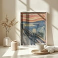 thumbnail image 4 of Skriet - The Scream Framed Art Modern Wall Decor, 4 of 15
