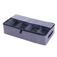thumbnail image 1 of Halloween Decorations Inflatable Transparent Shoe Box Storage Box Space Saving Bed Bottom Shoe Cabinet Household Proof Shoe Organizer, 1 of 2