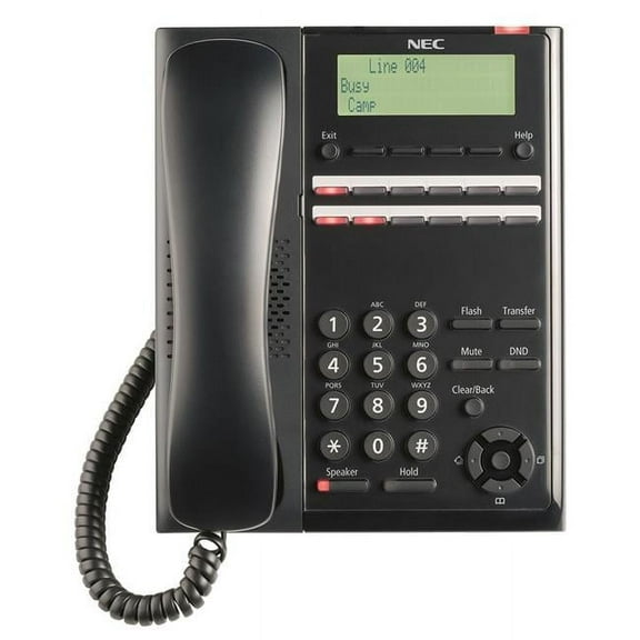 NEC  Digital 12-Button Telephone - Black