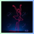 thumbnail image 4 of Shinelab Ballet Dancer Neon Sign, Ballerina Led Light, Custom Ballet Name Neon Light, Wall Art 2506, 4 of 5