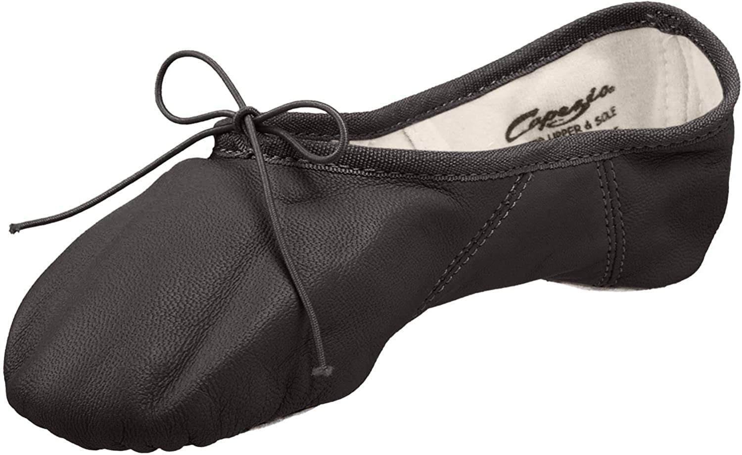 capezio black ballet shoes
