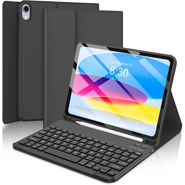 Funda con Teclado Magnético con Soporte para Lápiz para iPad 11.ª/10.ª Gen