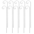 thumbnail image 6 of Raindrops 10pcs Plant Tag Pole Garden Label Stakes Shepherd Hooks Floral Picks Metal Sign Hanging Stakes Vegetable Floral Card Holders, 6 of 8