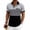 #9Gray, variant on Mens Shirts Waffle Knit Polo Shirts, Short Sleeve Striped Casual Tops