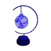 Vikakiooze Decorative Lights Indoor Mother's Day Gift/Father's Day Gift Lamp- Iron Decorative Lamp, Battery Powered Iron Decorative Lamp Table Lamp, Warm Light LED Lamp Winding Iron Decorative