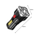 thumbnail image 4 of Linterna Superbrillante P7900 Reflector Portátil USB para Senderismo Y (plateado), 4 of 9