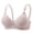 Gray*workout bra women, variant on Wireless Floral Bra for Women Push Up Embossed Breathable Lightweight Daily Bras,Gray,XL