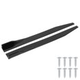 thumbnail image 2 of Side Skirt Rocker Splitters Winglet Diffuser Side Skirt Splitter Wing Spoiler 2pcs Car Side Skirt Splitter Lip Winglet Diffuser Universal 120cm/47.2in Glossy Black, 2 of 8