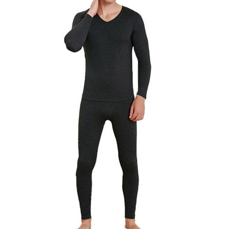 

YeccYuly Men s Heavyweight Cotton Long Sleeve Thermal Top