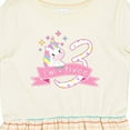 thumbnail image 4 of Inktastic I'm Three Cute Unicorn 3rd Birthday Girls Toddler Dress, 4 of 5