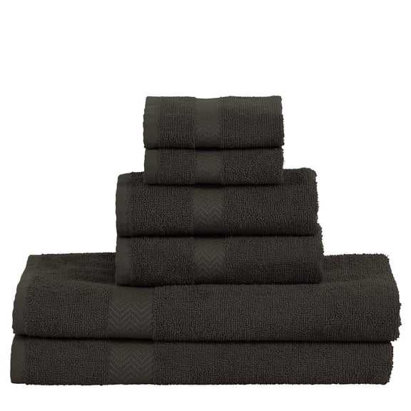 Superior Eco-Friendly 6-Piece Towel Set, Gold