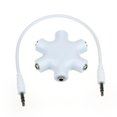 thumbnail image 4 of Langgg 3.5mm Audio Splitter Headset Accessory Universal Converter Equipment Earphone Adapter Connect Device Adapting Accessories white, 4 of 8