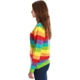 thumbnail image 2 of #followme Womens Ugly Christmas Sweater - Sweaters for Women (Rainbow Pride, XX-Large), 2 of 3