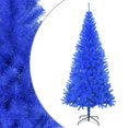 thumbnail image 1 of vidaXL Artificial Christmas Tree with Stand Blue 240 cm PVC, 1 of 4