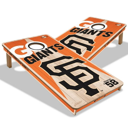 YouTheFan MLB San Francisco Giants 2 x 4 Cornhole Game No Bags