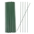 thumbnail image 1 of FELTECHELECTR 100 alambres verdes para floristería, varillas metálicas para flores, decoración floral artesanal, tallos de flores artificiales de 30 cm., 1 of 4