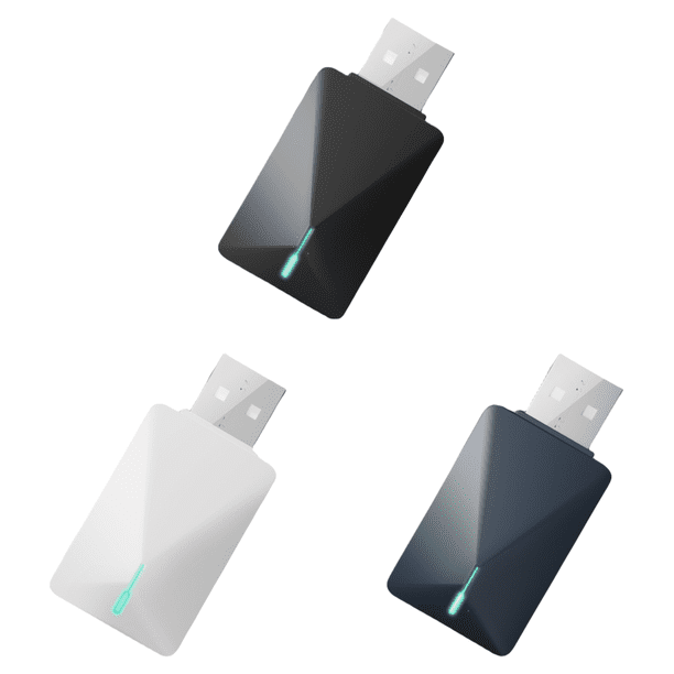 Adaptador Inalámbrico Carplay Android Auto 2 en 1 Smart Dongle Plug & Play ()