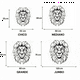thumbnail image 3 of Cuadro Decorativo de Metal con Diseño leon geometrico Mediano, 3 of 4