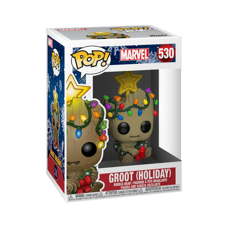 Funko POP Marvel: Holiday - Groot w/ Lights & Ornaments 