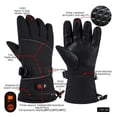 thumbnail image 4 of Guantes con Calefacción Eléctrica con 3 Niveles de Temperatura, Batería Recargable de 5000 mAh, Guantes Térmicos para Esquí y Actividades al Aire Libre en Invierno, 4 of 9