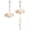 Cherry Blossoms and Fans, variant on Pink Flower Pearl Sakura Leaf Earrings Ginkgo Biloba Cat Fairy Flower Statement Earrings For Women