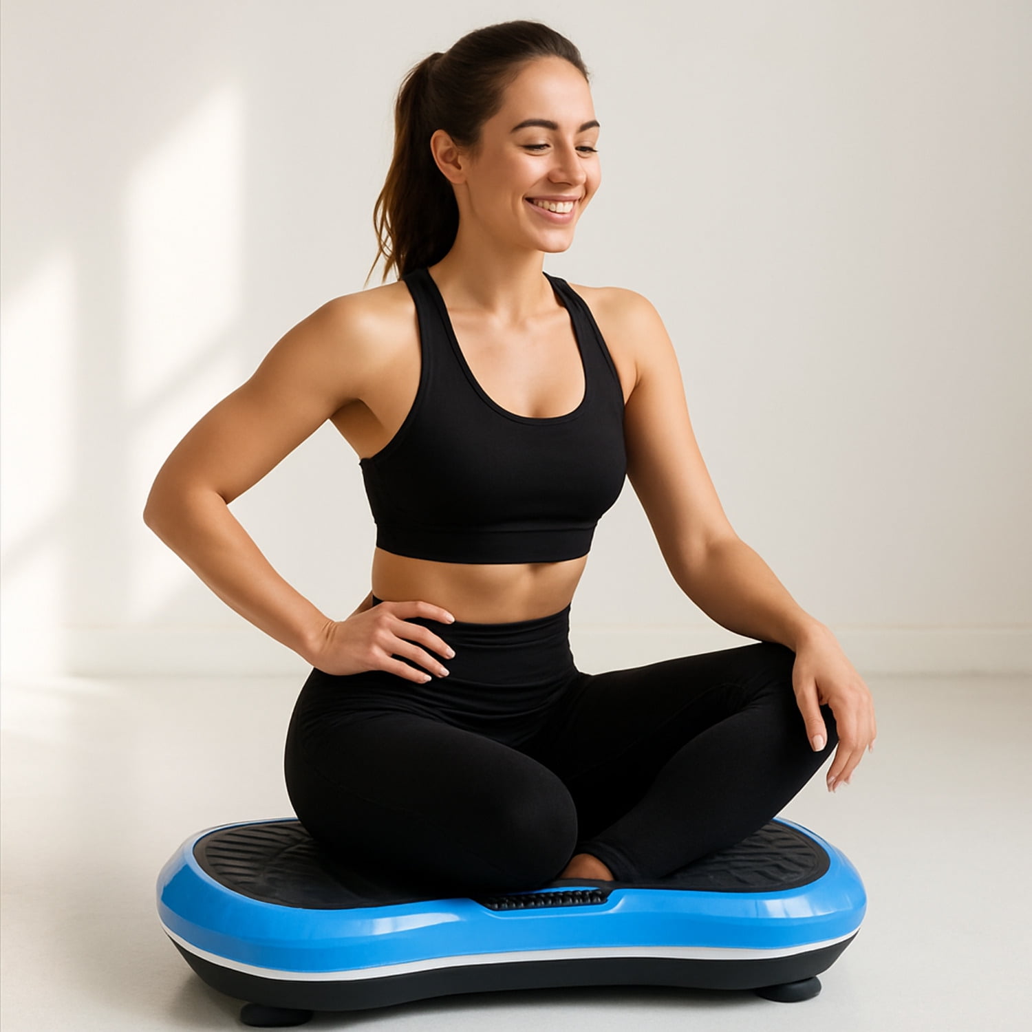 P-Fit Portable Vibrate Plate for Muscle Toning & Blood Circulation