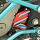 thumbnail image 3 of Protector de cadena de piñones para motores CFMOTO 250SR y 250NK. Protectores de embrague. rojo, 3 of 5