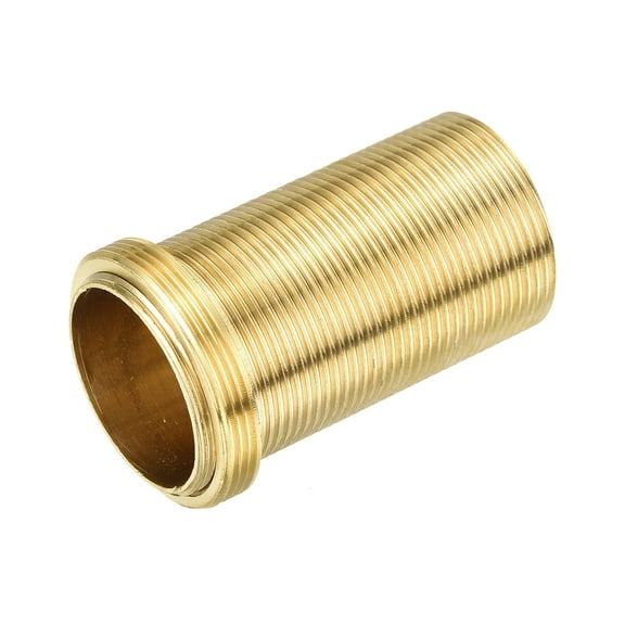 1 Pcs Faucet Extension Tubes, 2.28" x 1.44" Faucet Mount Extension Shank Handle Brass Basin Faucet Mounting